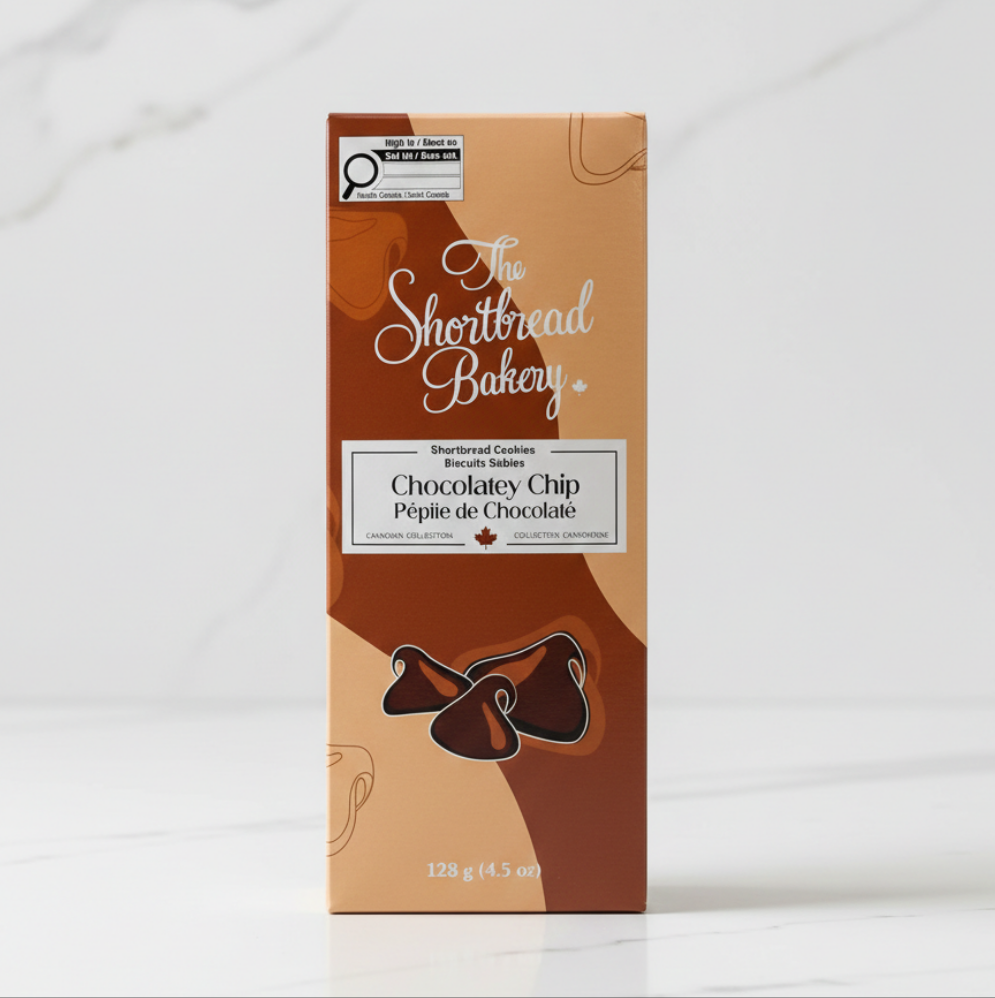 The Shortbread Bakery — Chocolatey Chip Shortbread Cookies (128g)