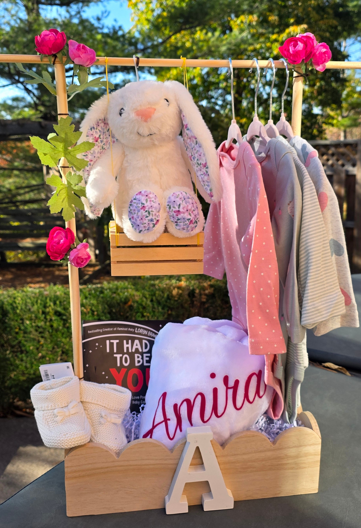 Baby Closet Crate - Baby Shower and Newborn Gift Basket