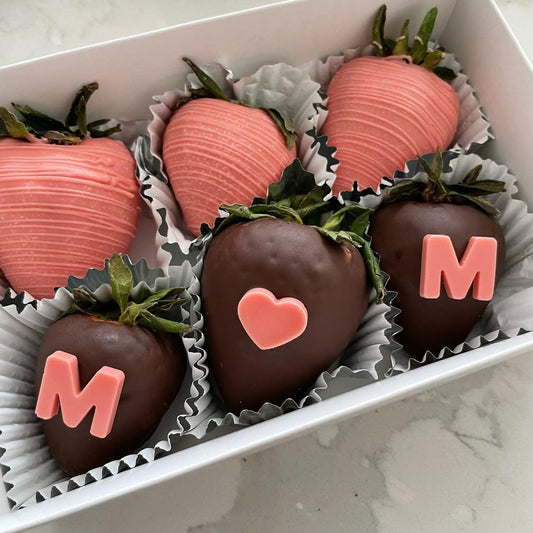 Mother's Day Chocolate Covered Berries (Box of 6)