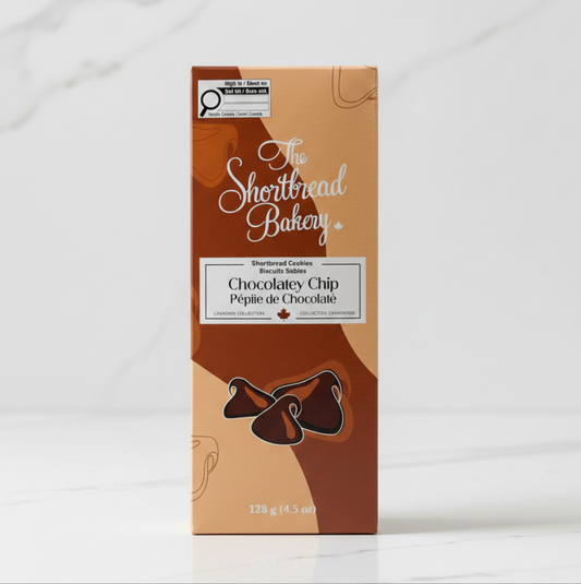 The Shortbread Bakery — Chocolatey Chip Shortbread Cookies (128g)