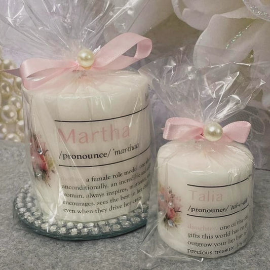 Mother's Day Keepsake Candles