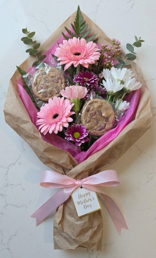 Mother's Day Blooms & Bites Bouquet