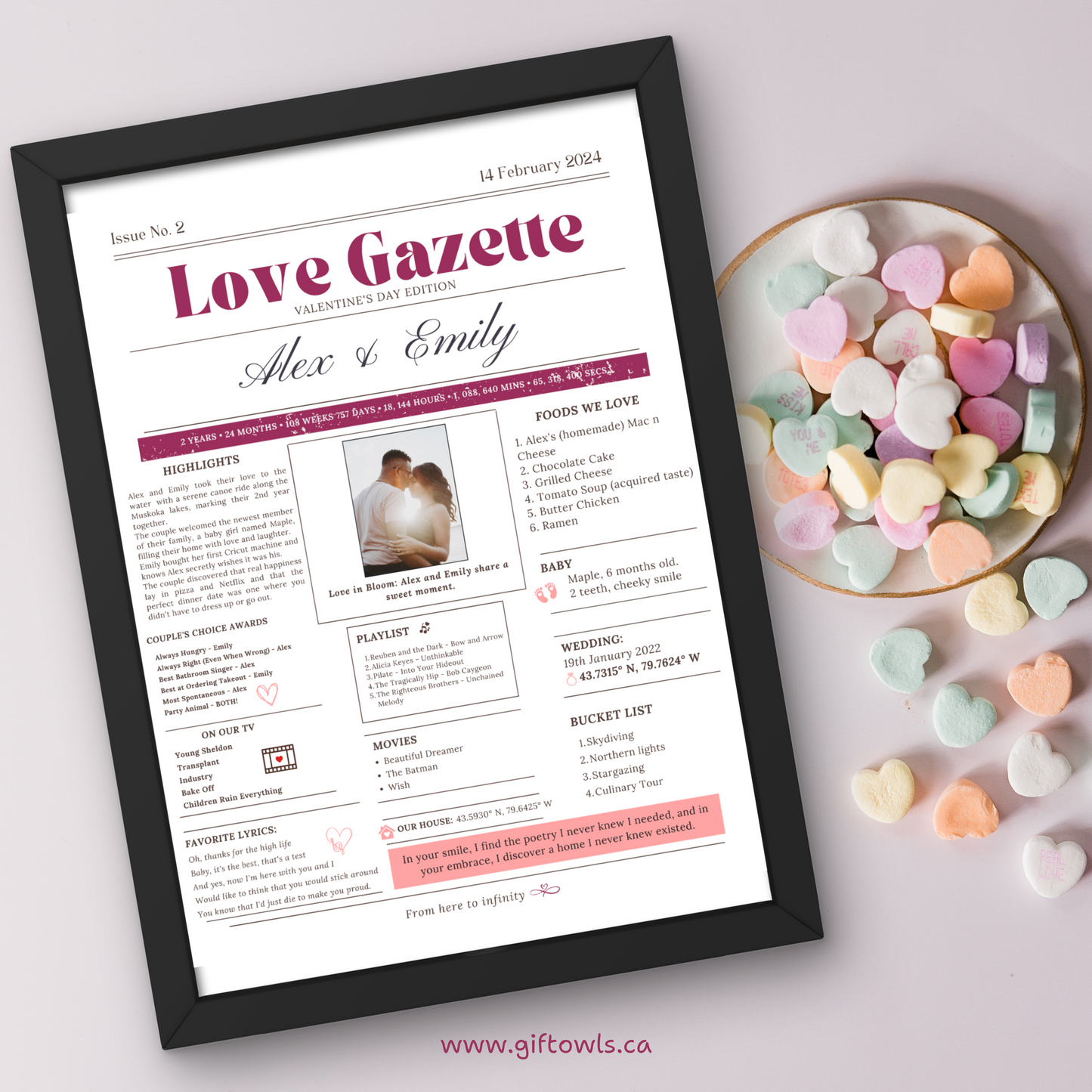 Love Gazette - Your Love Story