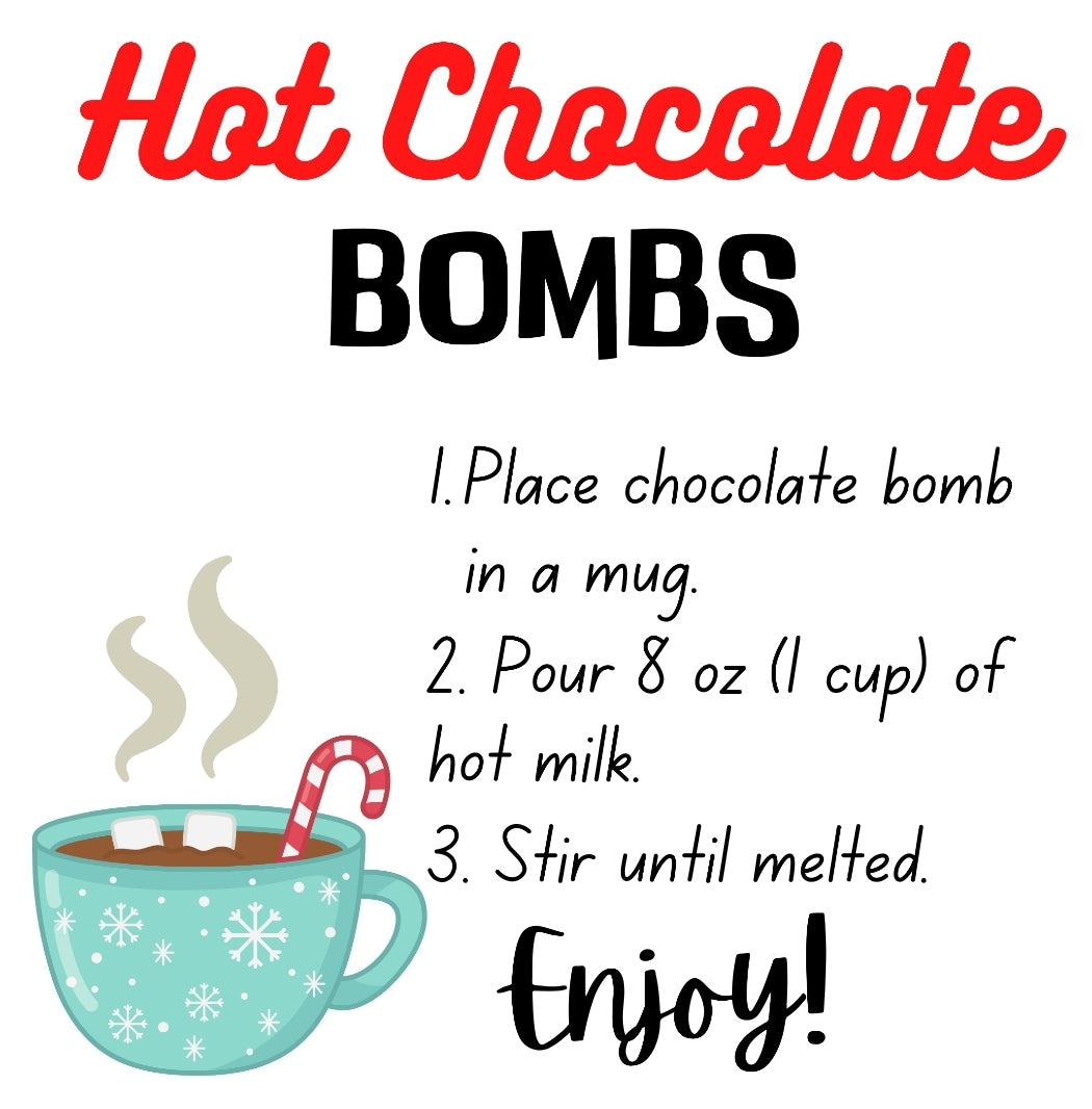 Ornament Hot Chocolate Bombs