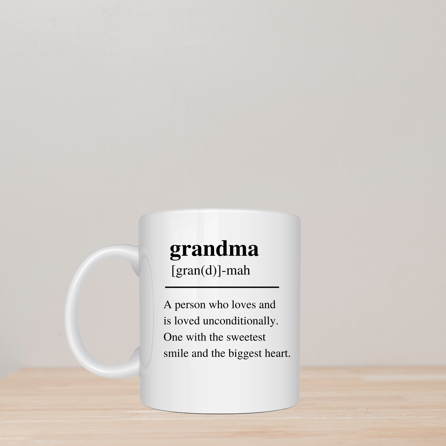 Grandma Dictionary Definition Mug